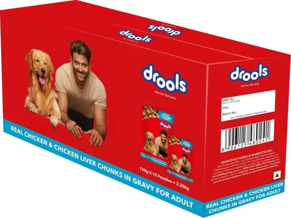 Drools Adult Wet Dog Food, Real Chicken