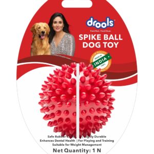 Drools Non-Toxic Rubber Toy for Dogs Hard Ball